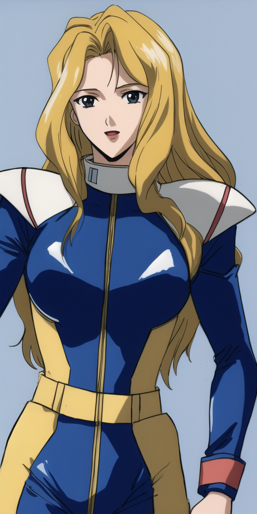 00651-3966034230-masterpiece, best_quality, highres, , Macross7Rex, solo, blonde_hair, blue_bikesuit.png